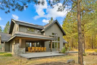 Back of home view