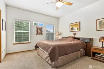 Primary Bedroom with en suite and walk-in closet