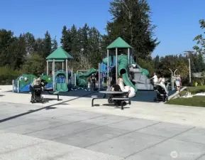 Brand new big toy at Allen Yorke Park.