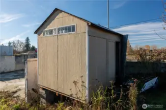 Vacant Land, Shed