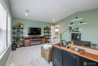 Currently home office & media room (surround sound!)