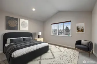 Virtually Staged. Bedroom #3