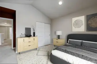 Virtually Staged. Bedroom #3