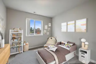 Virtually Staged. Bedroom #4