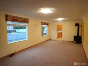 Living room to Dining Area