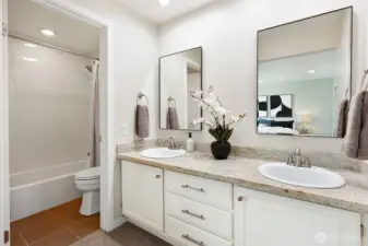 Updated primary bath