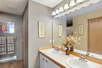 Why share a sink when you have options and space!