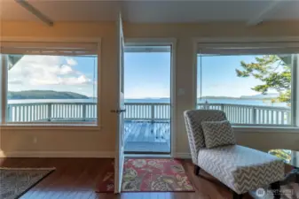 door to deck on main