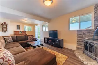 basement family room