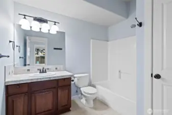 Full bathroom, lower