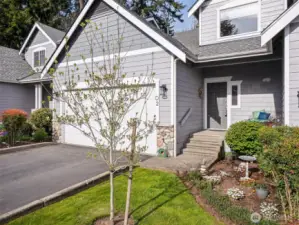 You'll appreciate the double-car garage with room for addition parking on the pad. (Plus, there is guest parking as well!)