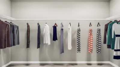 Primary closet (Facade, Ext Colors, Interior Photos & Floor Plans for illustrative purposes only. Actual Facade, Ext Colors, Interiors & Floor Plans may differ.)