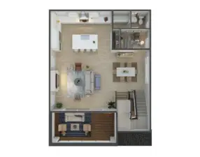 Main Floor (Facade, Ext Colors, Interior Photos & Floor Plans for illustrative purposes only. Actual Facade, Ext Colors, Interiors & Floor Plans may differ.)