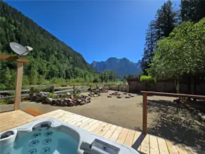Experience peace, privacy and amazing views, while relaxing in from your new hot tub.