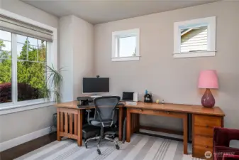 Main floor home office/den.