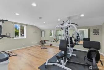 second workout room