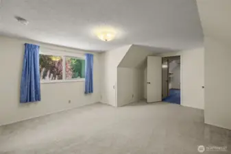 Spacious Bedroom with Ample Storage Solutions