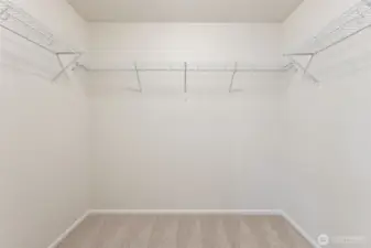 Primary Walk in closet