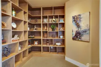 Main Floor Library (1 of 2 libraries)