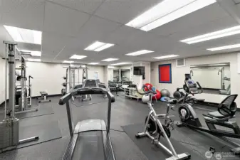 Condo Gymn w/ new flooring - 2nd Floor