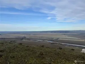 View from top of ridge