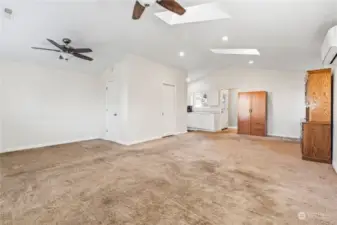 Attached rec room