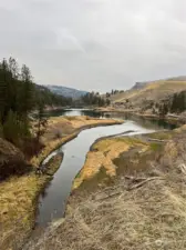 Near Hawk Creek and campground