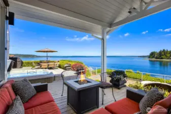 Life is better when sitting on the deck