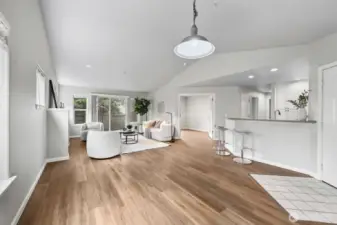 Open floor plan