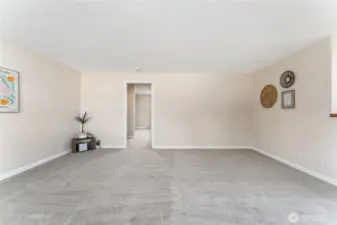 Living Room w/Entry to Primary Bedroom