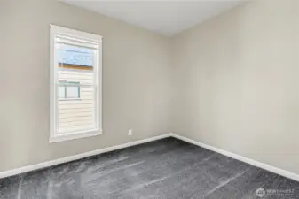 Spacious primary bedroom.