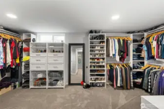 Large walk-in closet