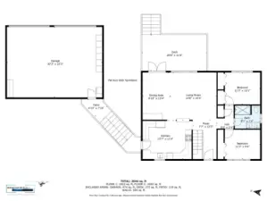 Main level floorplan