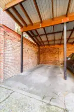 dedicated covered secure parking