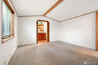 Large primary bedroom