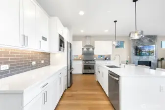 Slab stone countertops