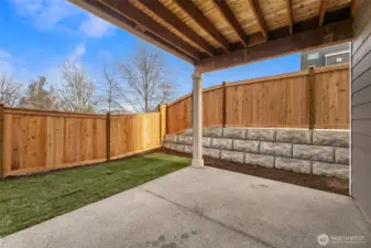 Two outdoor living areas for all your activities