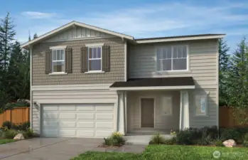 Artistic Rendering - you get to pick the elevation and which color scheme!