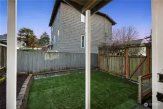 Fresh yard just in time for spring