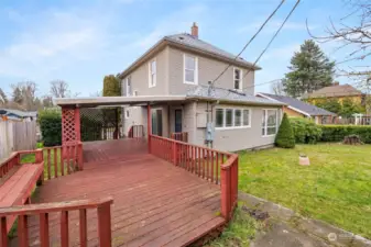 Extended Deck space.