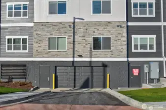 Underground parking is secure and climate controlled.