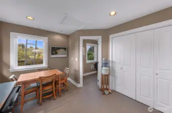Small eat in kitchen space