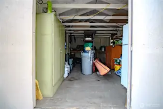 One of 2 of the storage sheds.