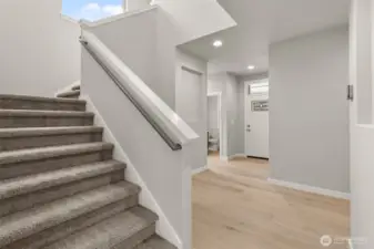 Stairway leading to 2nd floor.