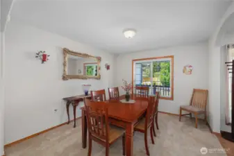 Formal dining room for those big get-togethers