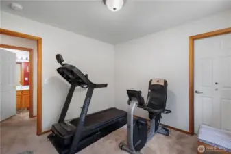 4th bedroom with it's own walk in closet