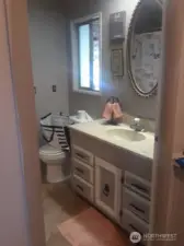 Current photo of bathroom