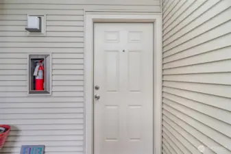 Front door