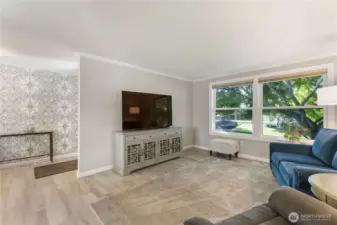 And plenty of space for that big screen TV