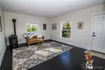 Brand new pellet stove!